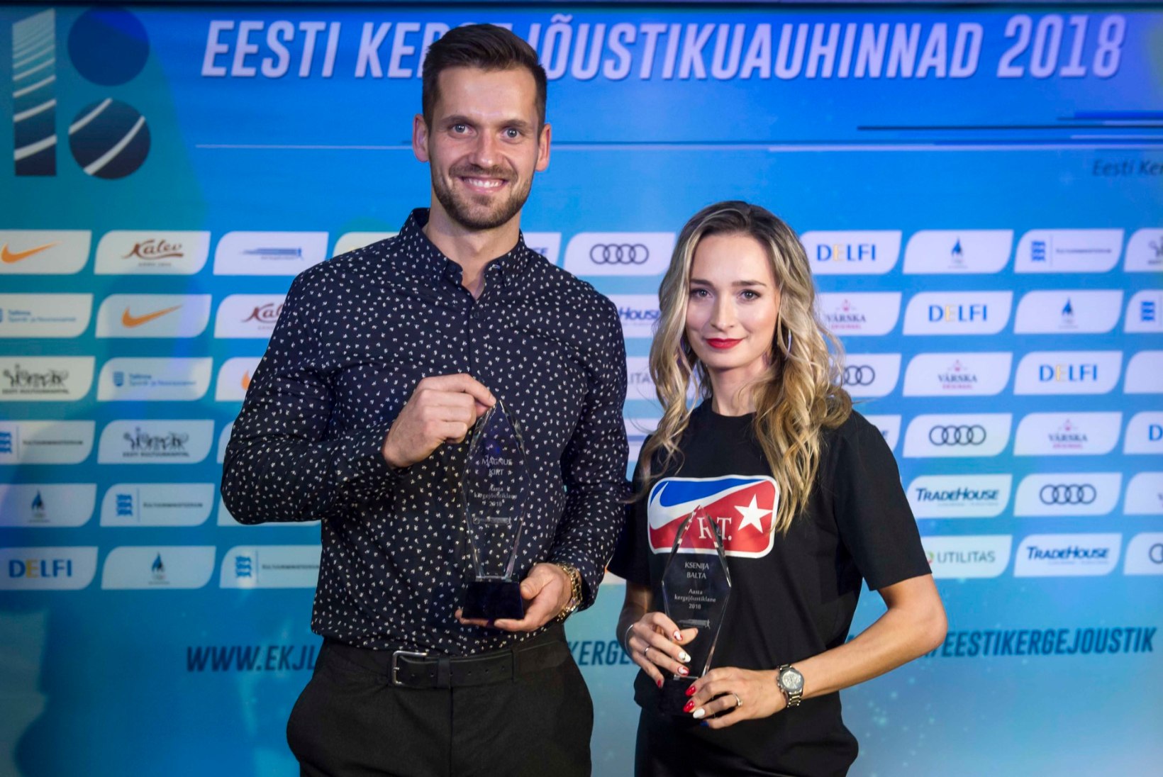 Ksenija Balta ja Magnus Kirt valiti aasta parimateks kergejõustiklasteks