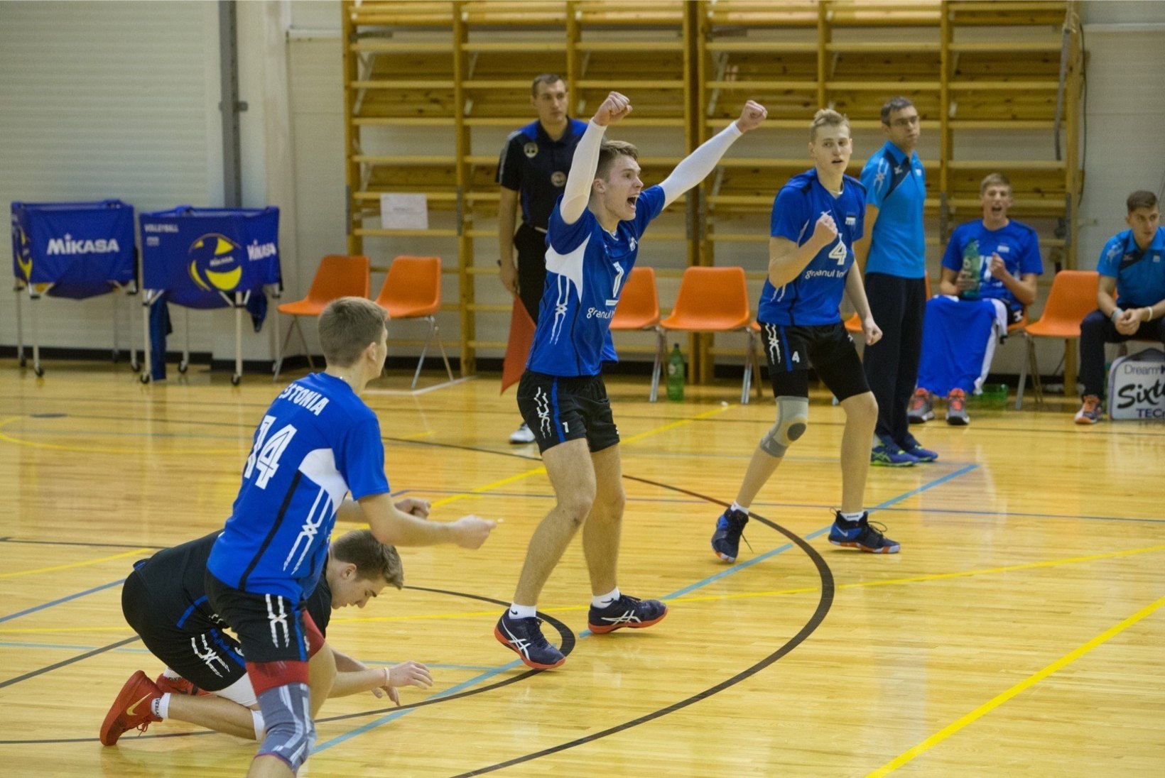 Eesti noored võrkpallurid näitasid kodusel turniiril kõrget taset