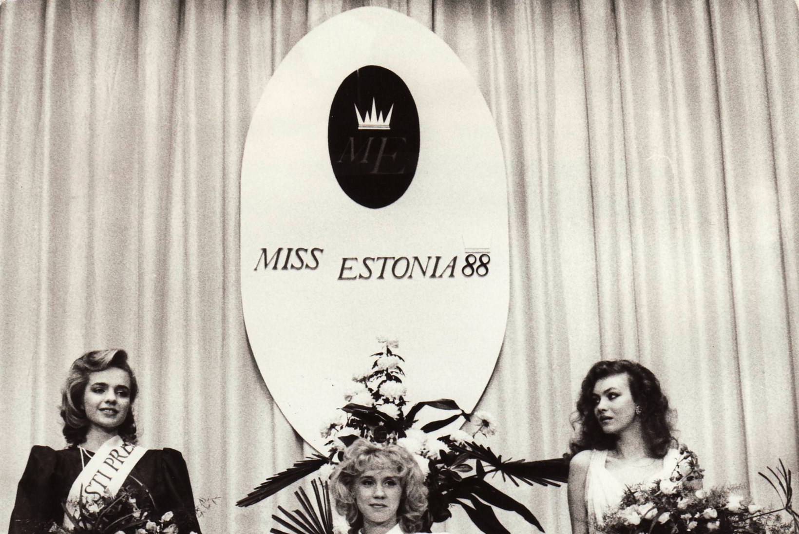 Esimene Miss Estonia Heli Mets komistas laval ja oleks peaaegu kukkunud