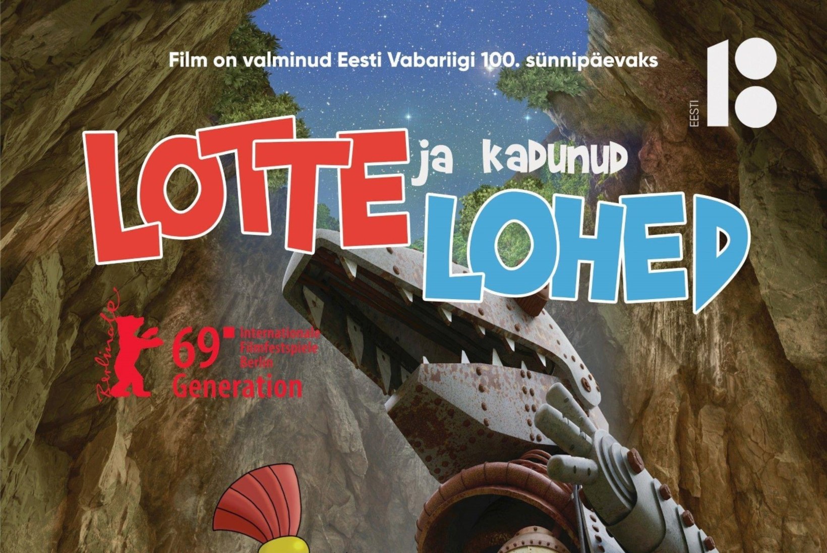 Animaseiklus „Lotte ja kadunud lohed“ valiti Berliini filmifestivali võistlusprogrammi