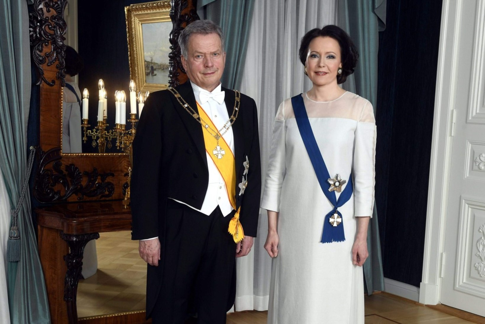 KULD, KARD JA VÄRVISÄRA: vaata Soome presidendiballi efektsemaid kleite!