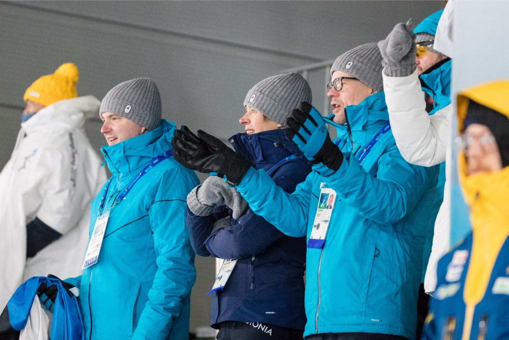 GALERII | Kersti Kaljulaid oli Eesti sportlastele toeks