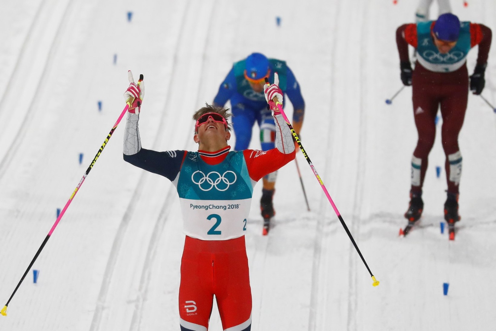 ÕL OLÜMPIAL | Võimas Kläbo napsas legendaarselt Gunde Svanilt olümpiarekordi