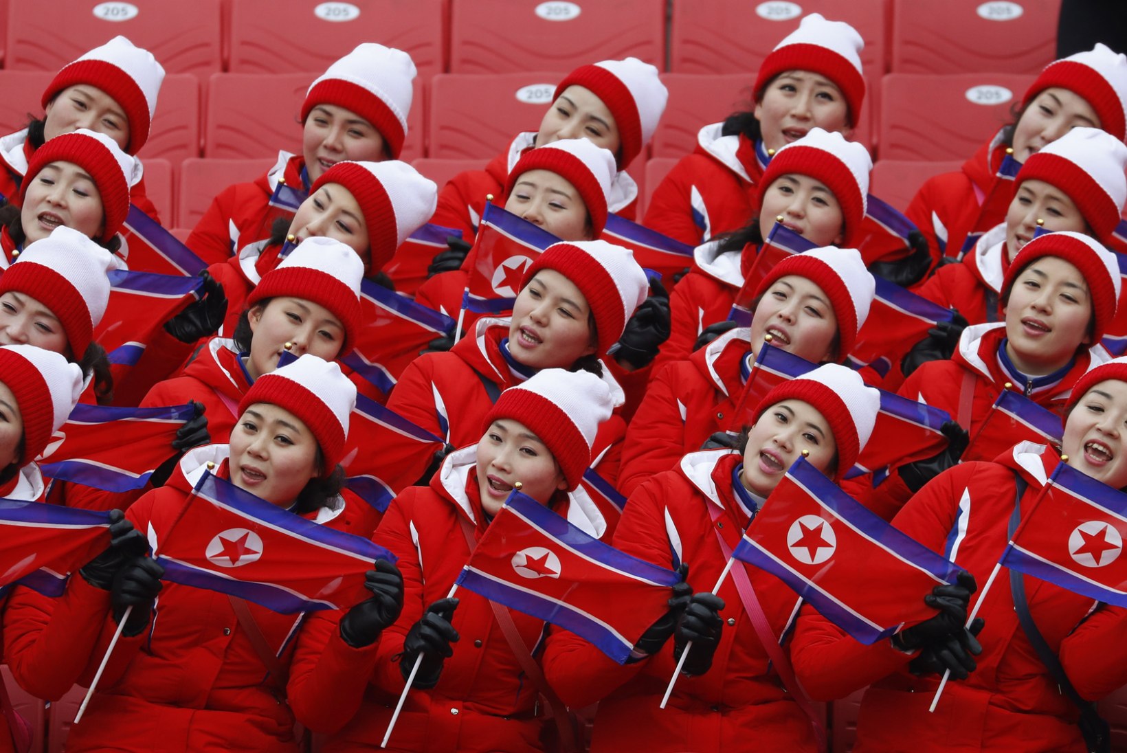 ÕL OLÜMPIAL | Põhja-Korea tantsutüdrukud - olümpia rokkstaarid