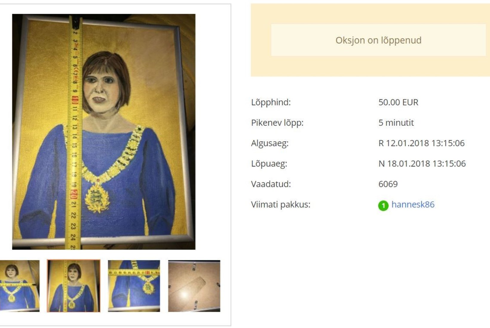 FOTOD | Skandaalne akt, vuntside ja prillidega portree ehk Vaata kõiki kunstiteosed president Kaljulaidist!