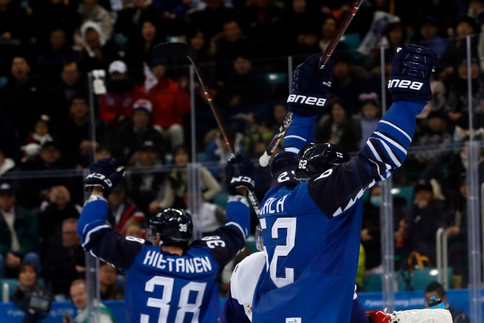 Lõuna-Korea hokimehed äratasid soomlased enne veerandfinaali Kanadaga üles