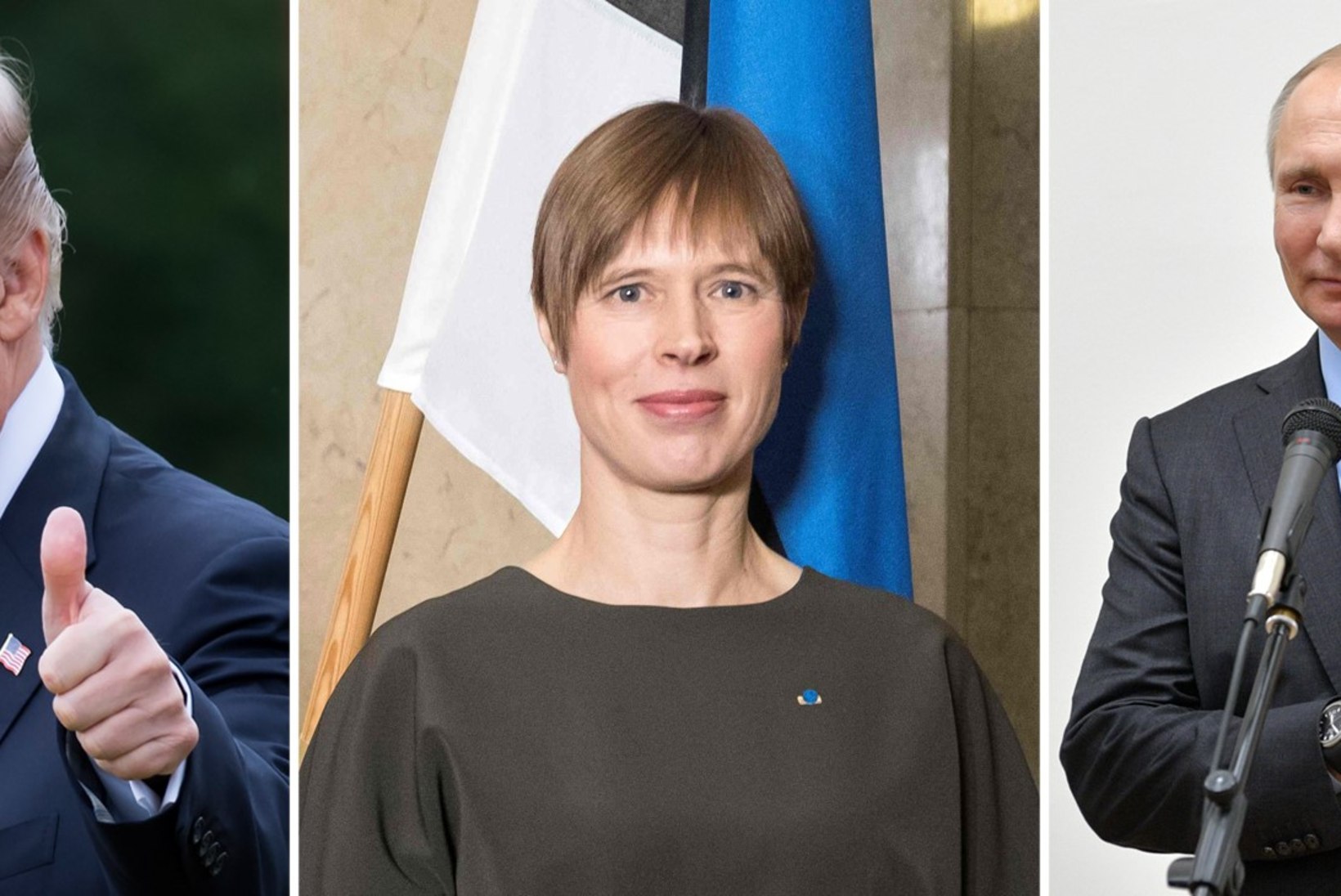 VAATA | Trump ja Putin saatsid Kaljulaidile Eesti juubeliks õnnitluskirjad