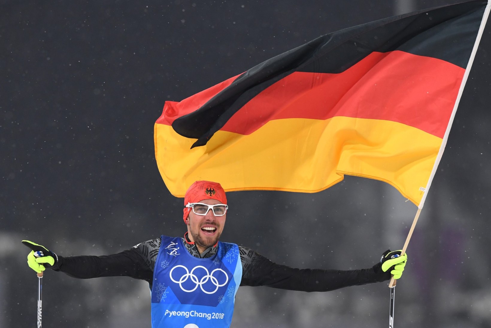 Saksamaa kahevõistlejad jätkasid domineerimist ka meeskonnavõistlusel