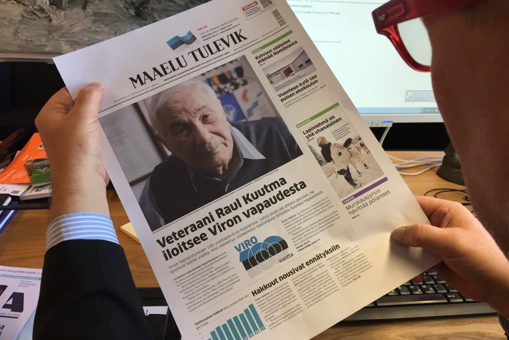 VIDEOD JA FOTOD | Soome riik ja saatkond õnnitlevad, suurleht ilmus täna eestikeelse nimega