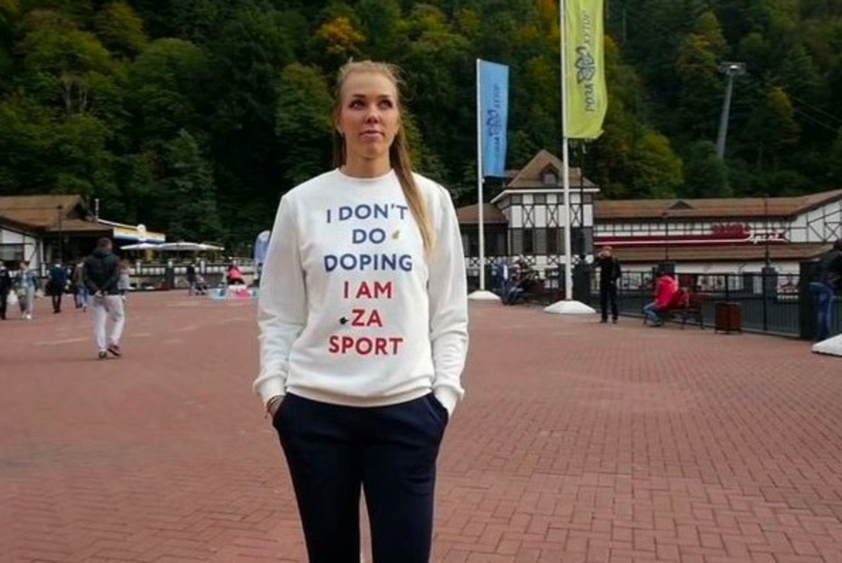 VIDEO | Petiseks osutunud venelanna eputas dopinguvastase džempriga