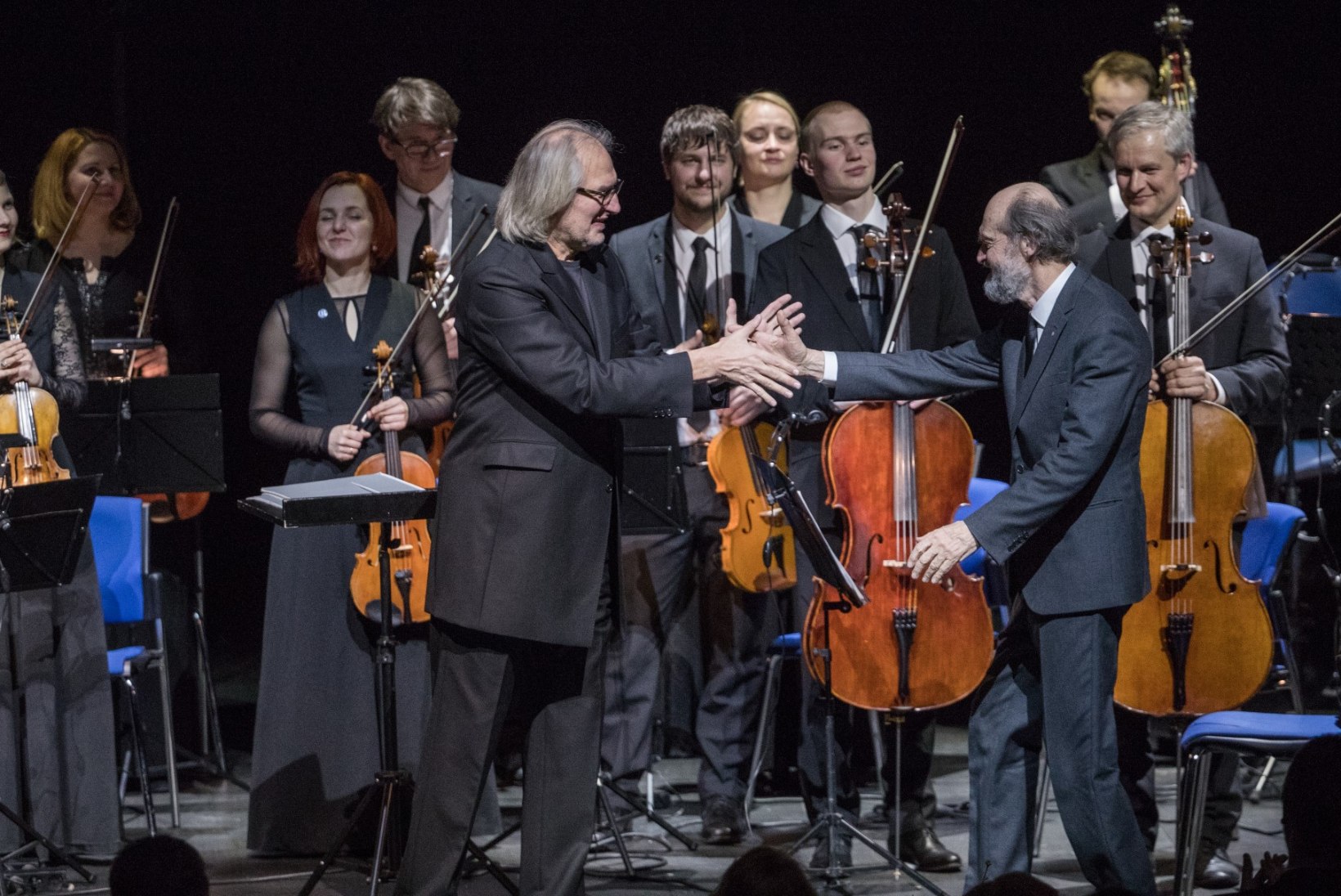 GALERII | Nordea kontserdimaja publik kutsus Arvo Pärdi kolm korda lavale tagasi