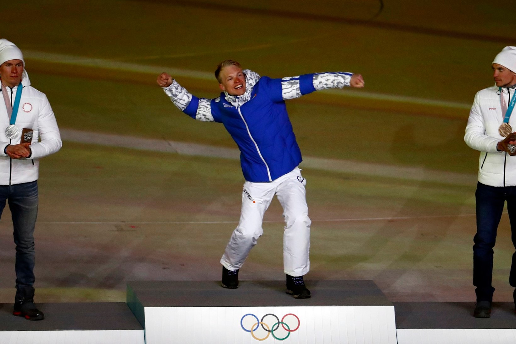 Soomlased imestunud: Pyeongchangis olümpiavõitjaks tulnud Niskaneni auks mängitud hümniga pandi puusse