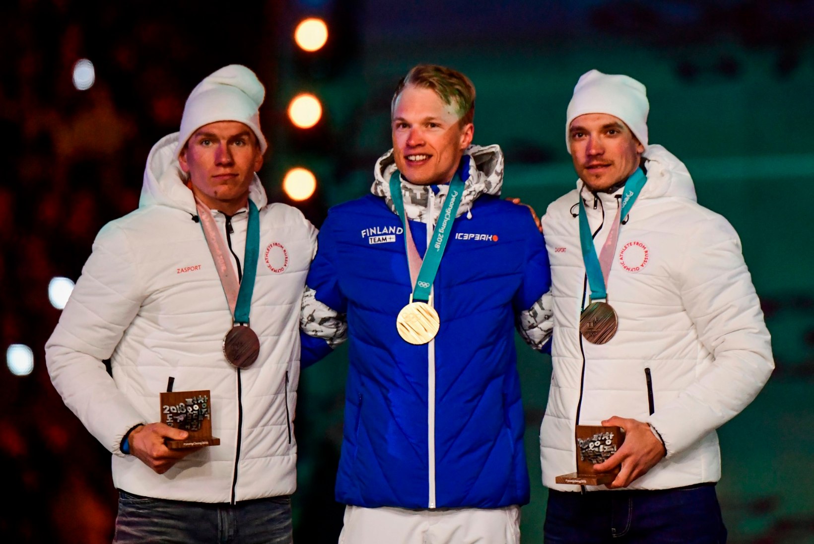 Soomlased imestunud: Pyeongchangis olümpiavõitjaks tulnud Niskaneni auks mängitud hümniga pandi puusse