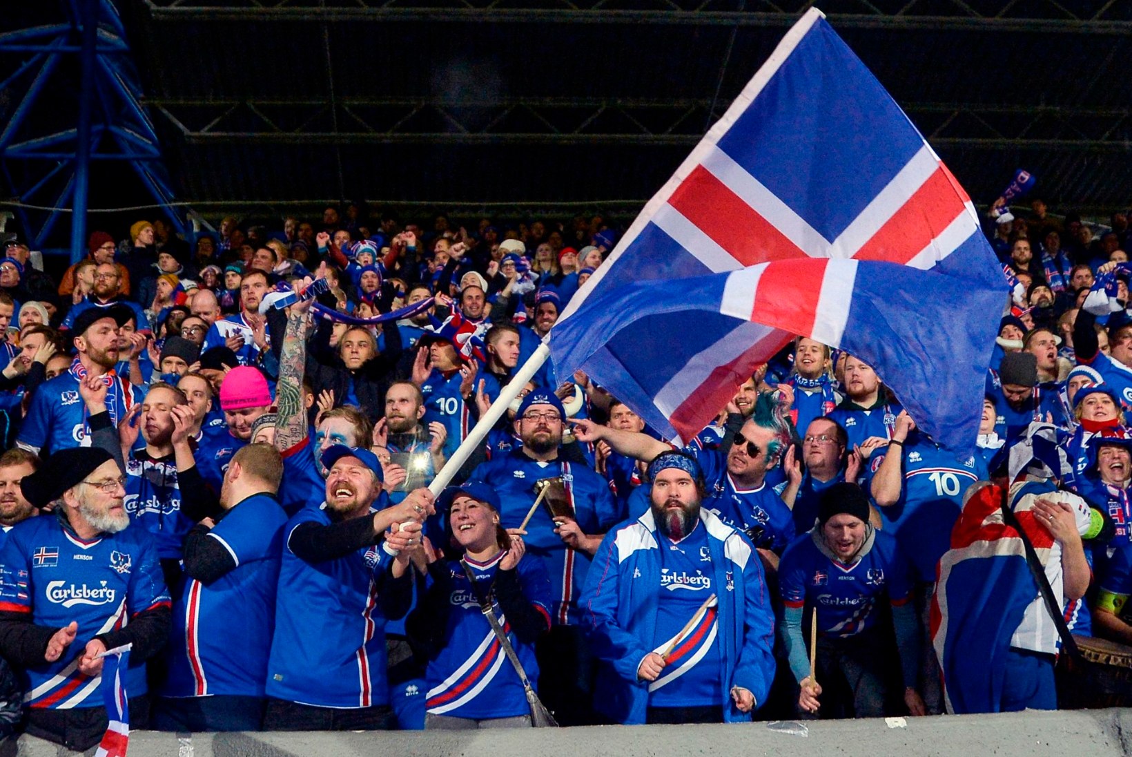 Islandi jalgpallikoondist läheb ka MMile toetama 20 protsenti riigi rahvastikust!