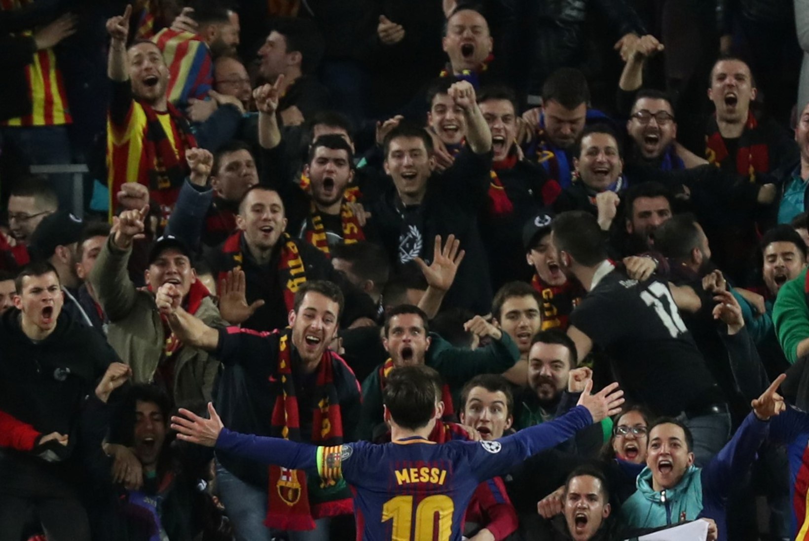 GALERII | Rekordiliselt kiire värava löönud Lionel Messi jõudis Cristiano Ronaldoga samasse seltskonda, Barcelona murdis kindlalt kaheksa hulka