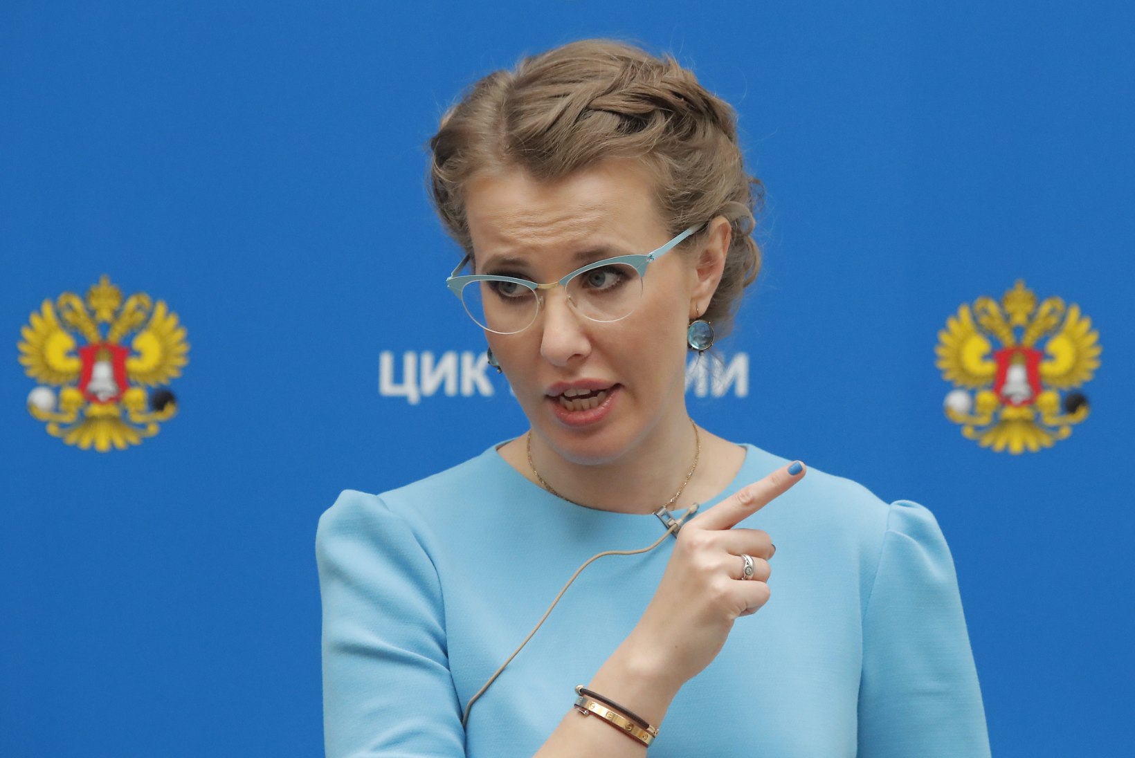Seltskonnastaarist presidendikandidaat Ksenija Sobtšak ootab teist last?