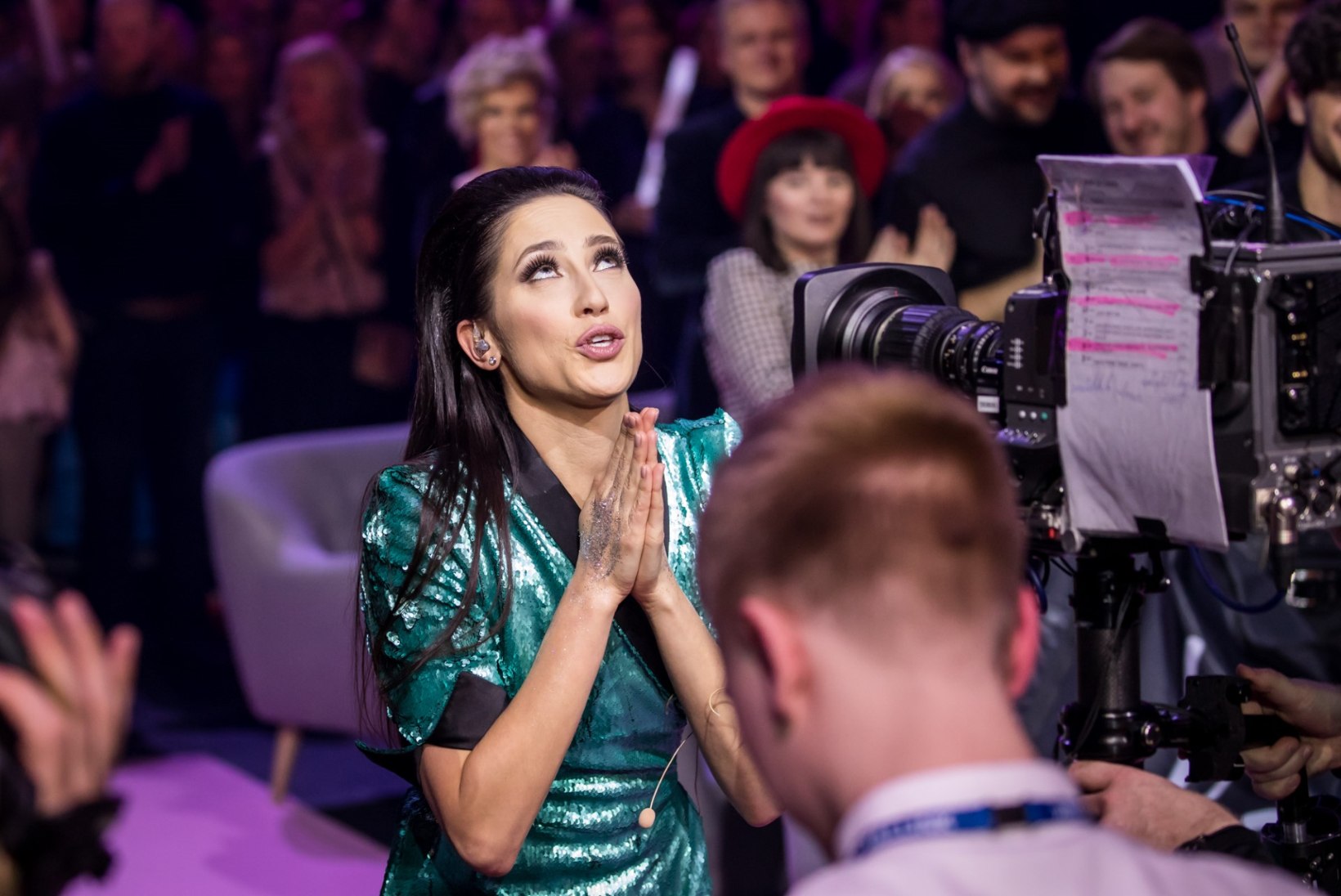 FOTOD | Elina Nechayeva emotsioonid pärast "Eesti laulu" võitu