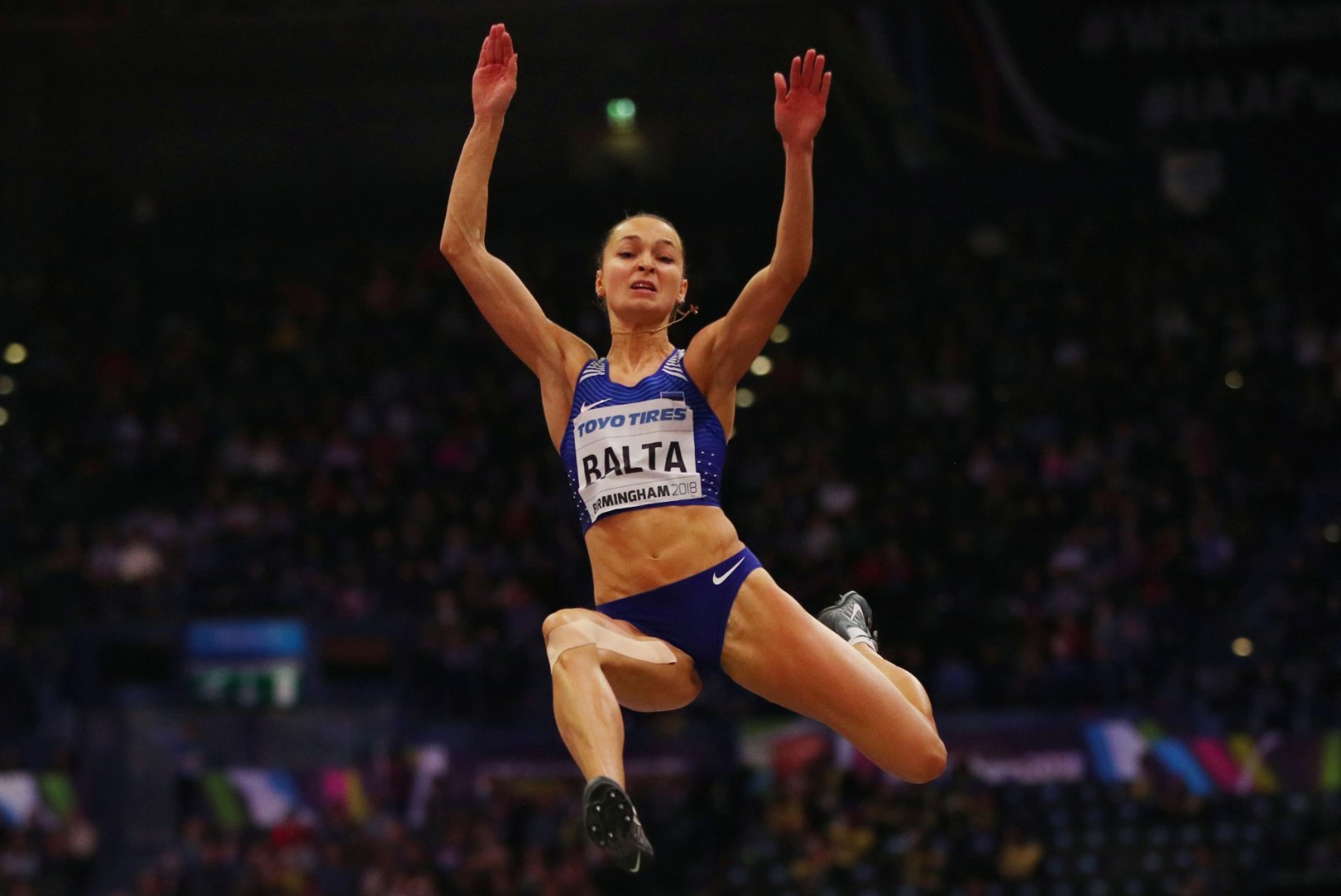 Põlveprobleemiga võidelnud Ksenija Balta saavutas MMil kaheksanda koha