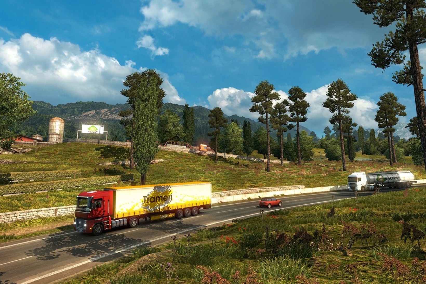 Automäng „Euro Truck Simulator 2“ lisab peagi võimaluse ka Eesti maanteedel sõita