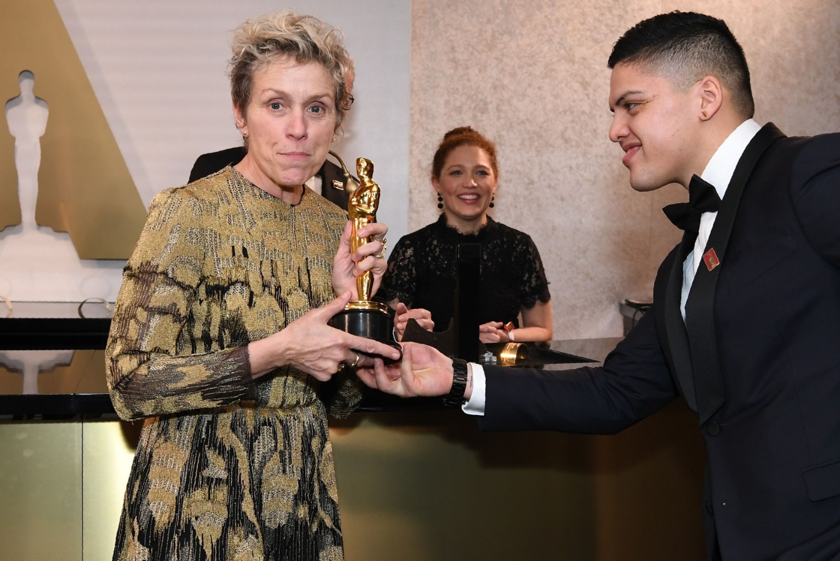 Süüdistatav eitab parima naispeaosatäitja Oscari varastamist