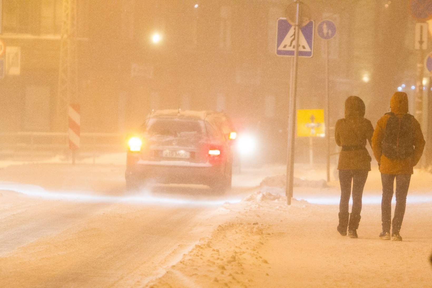 Eestisse jõuab tugev lumetorm!