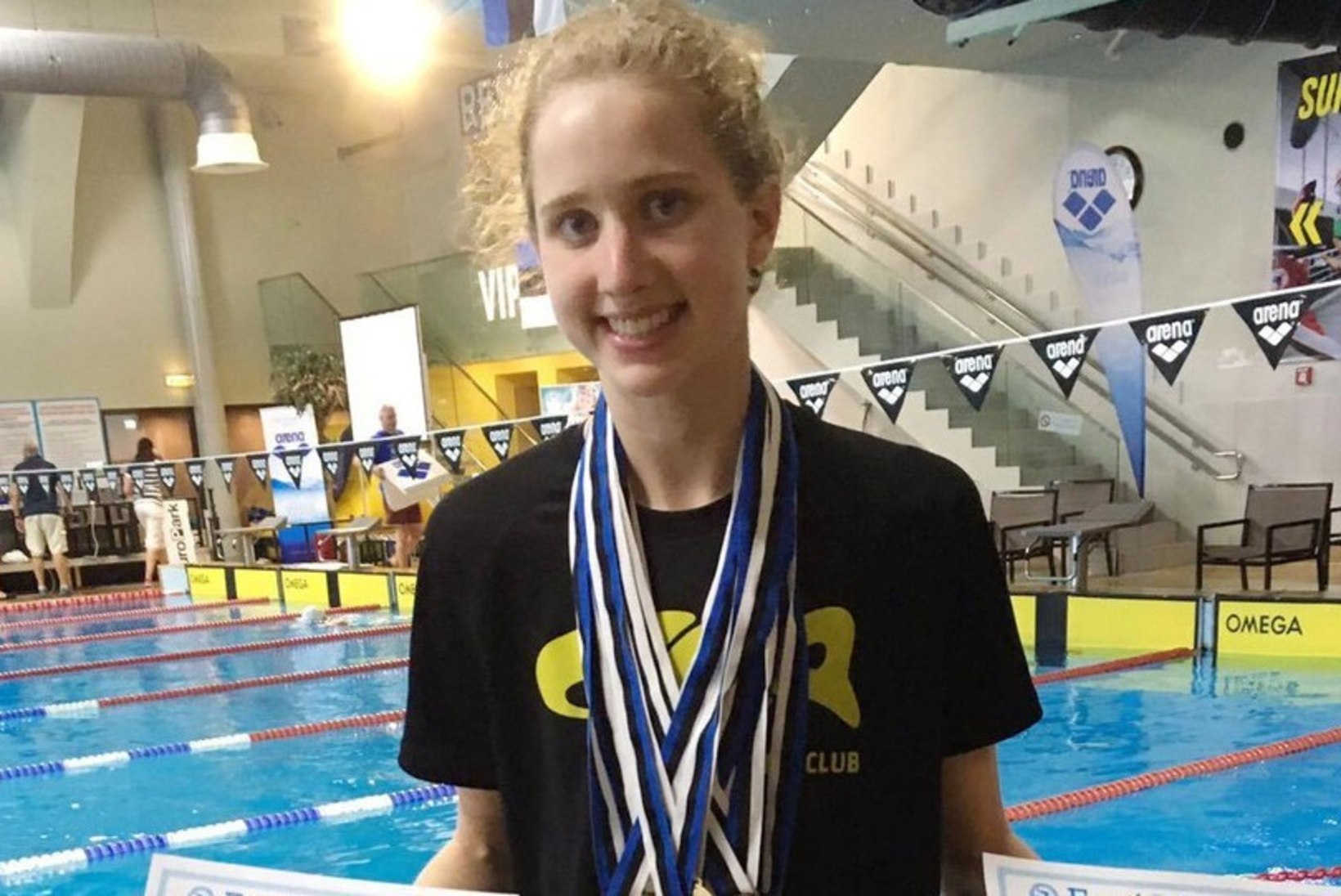 VINGE! 18aastane ujuja napsas Kanadas omale Eesti rekordi ning meistrivõistluste pronksi
