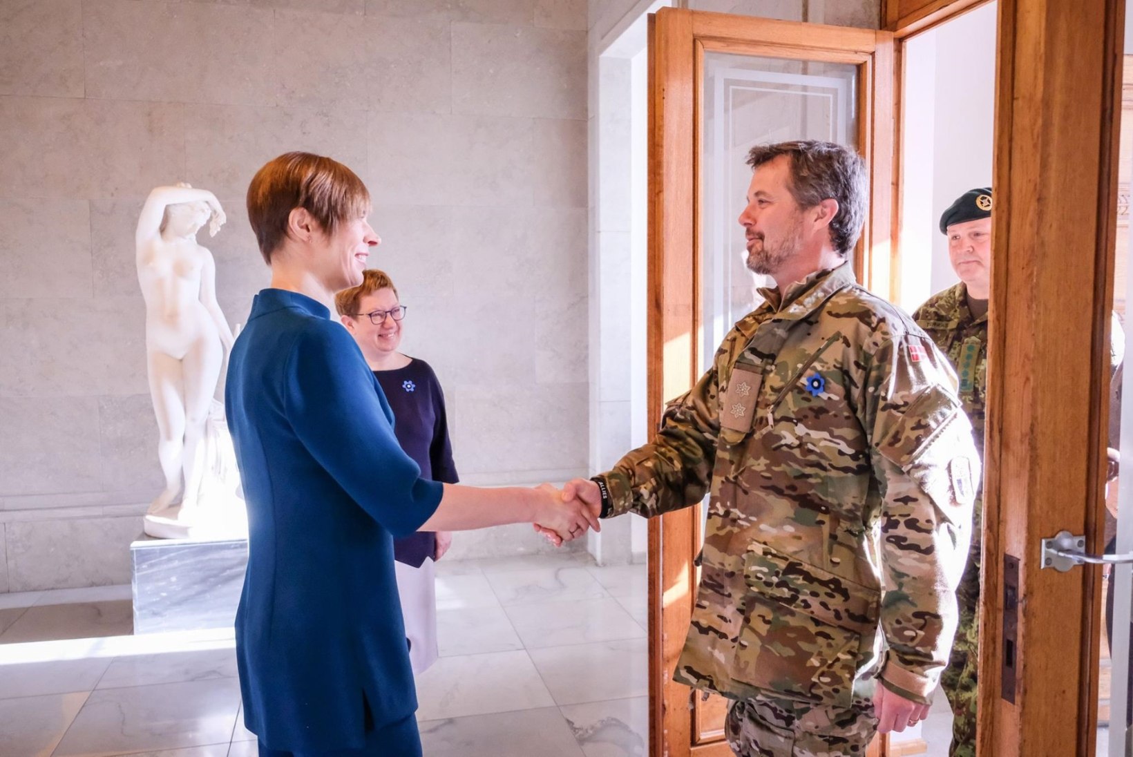 FOTOD | President Kaljulaid kohtus Taani kroonprints Frederikiga