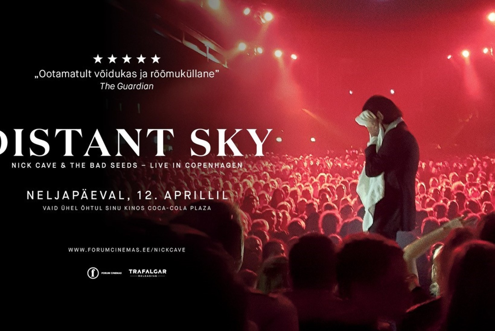 Positivuse festivali peaesineja Nick Cave astub üles kinolinal
