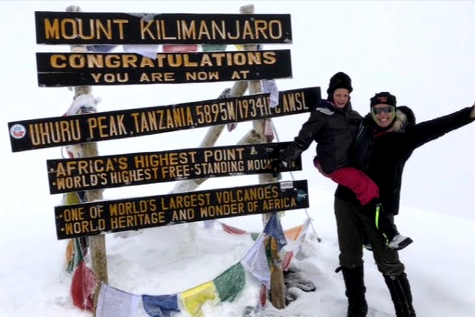 UUS REKORD: seitsmeaastane tüdruk vallutas Kilimanjaro 