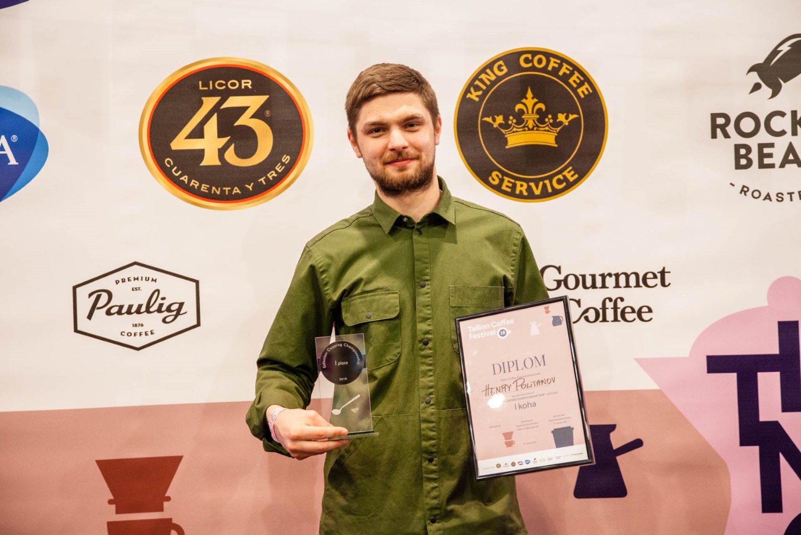 Palju õnne! Eesti parim kohvimaitsja on taas Henry Politanov!