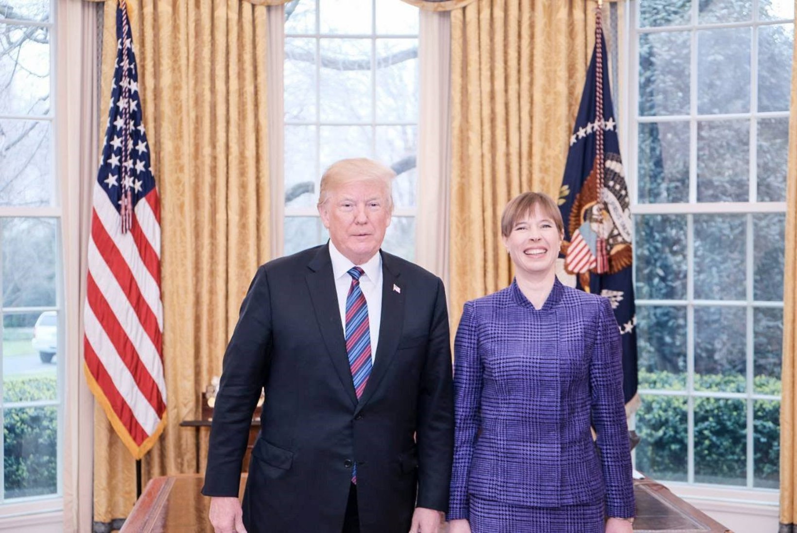 HEADUSE TELG: Kersti Kaljulaid andis Balti-USA koostööle uue nime