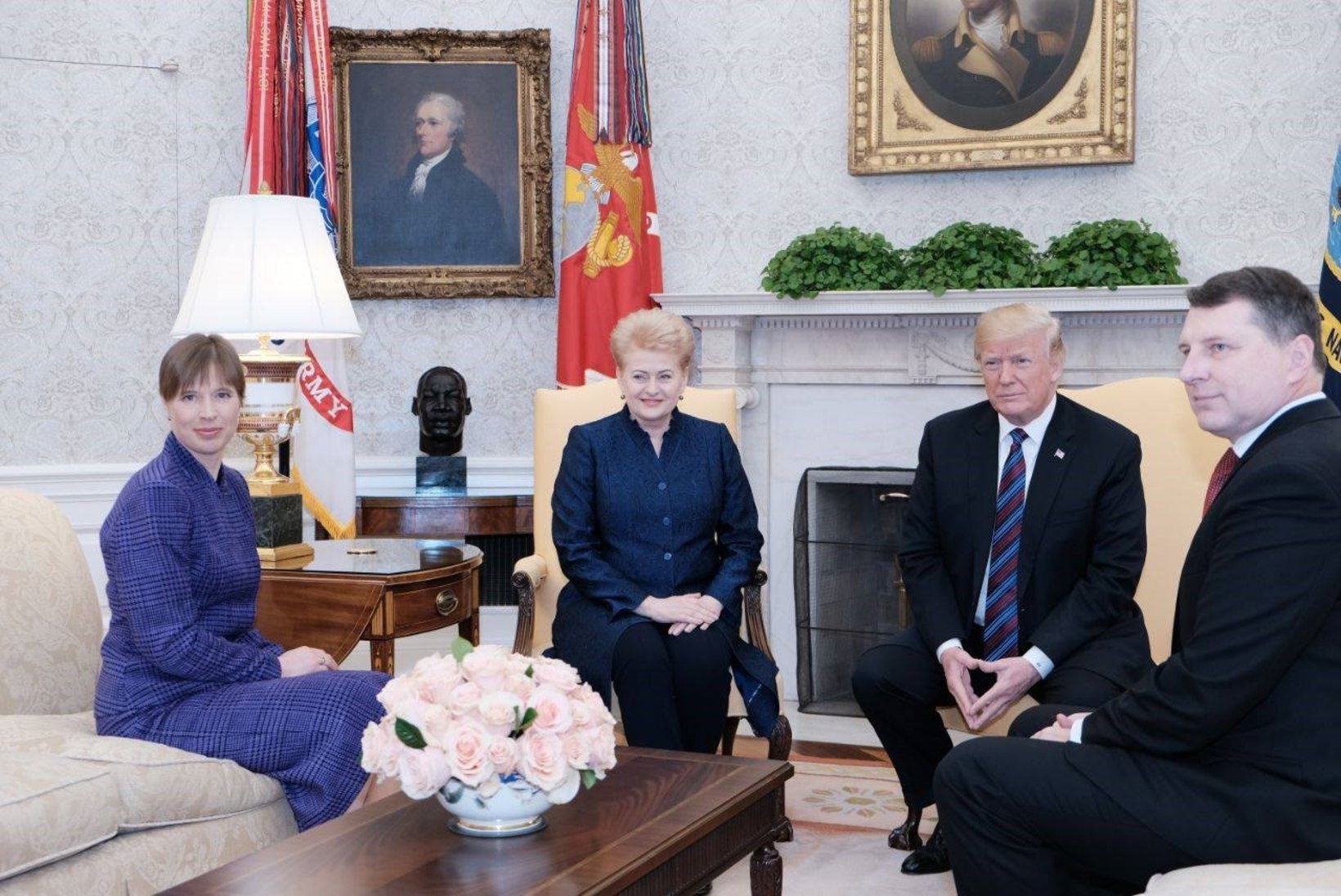 HEADUSE TELG: Kersti Kaljulaid andis Balti-USA koostööle uue nime