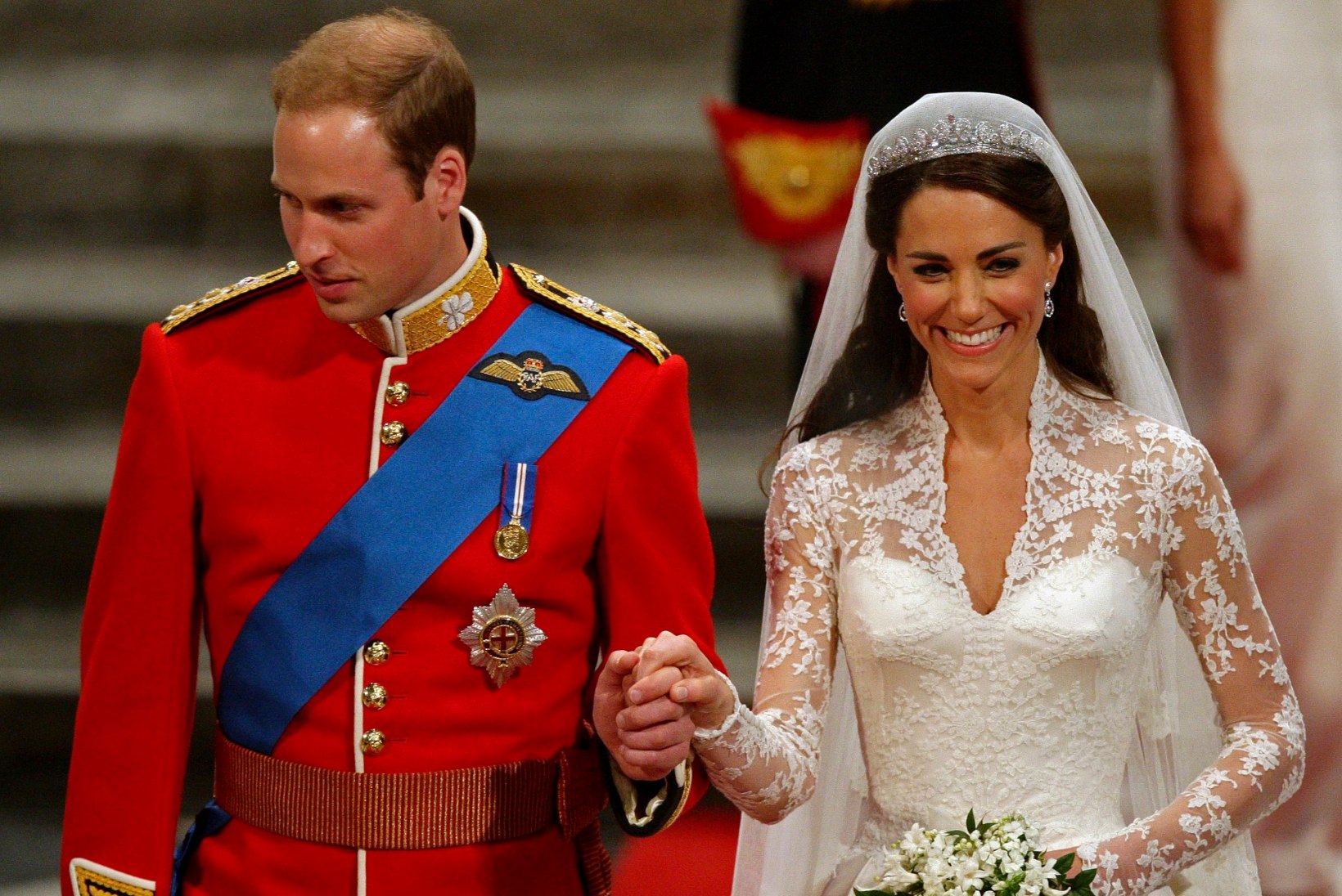Prints William ja Kate tähistasid pulma-aastapäeva - kas mäletad nende lustakat tranduletti?