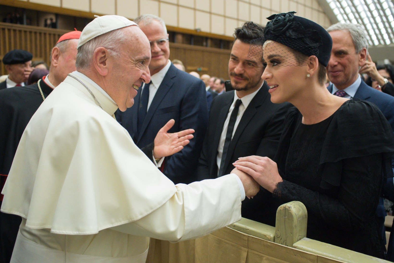 Katy Perry ja tema kallim Orlando Bloom kohtusid paavstiga