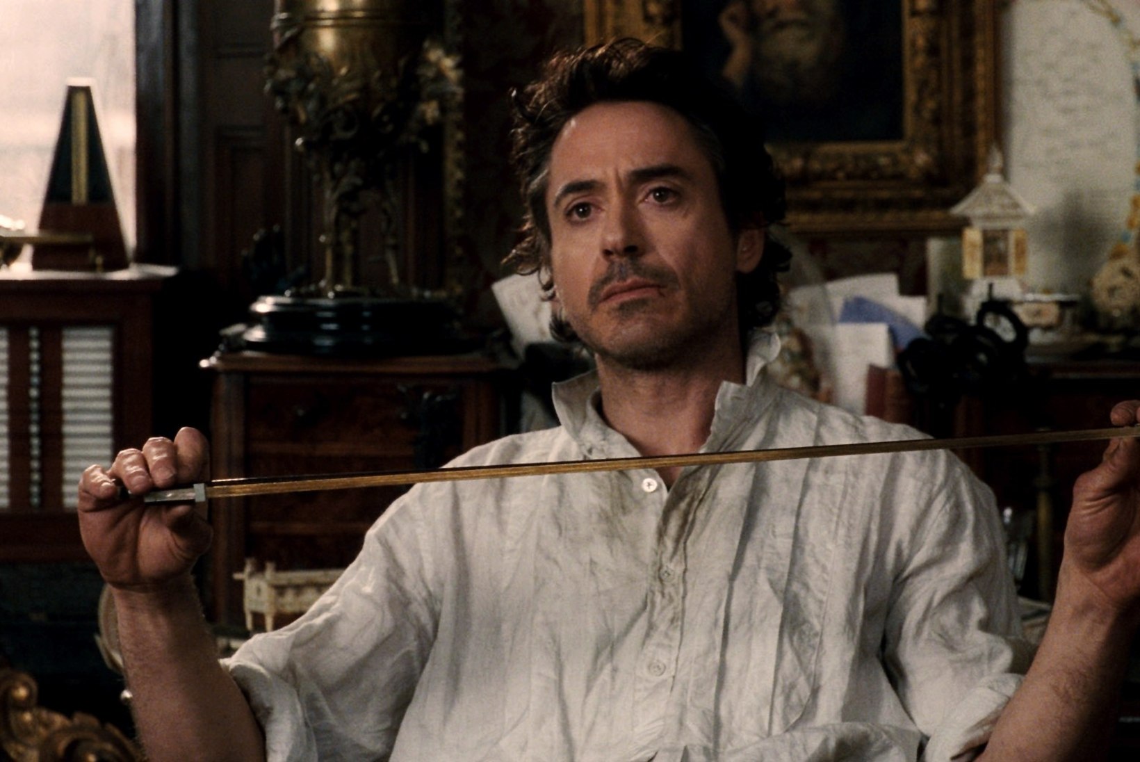 Robert Downey Jr. naaseb Sherlockina ekraanile
