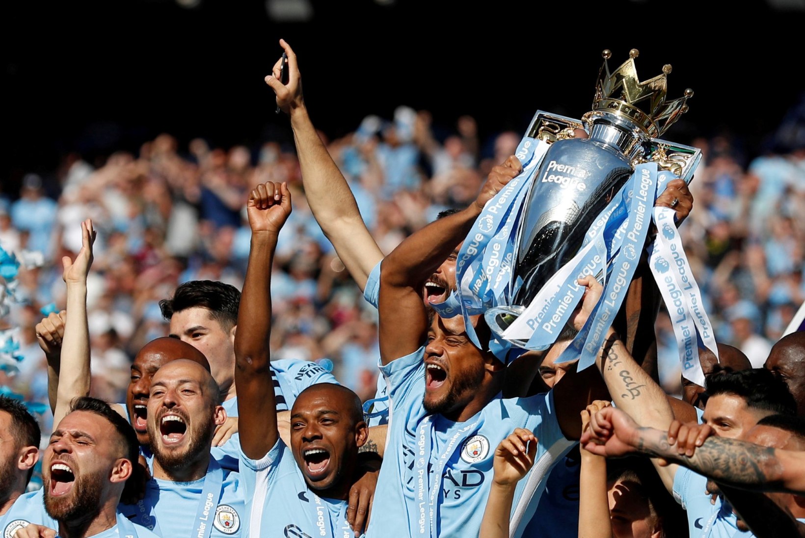 STATISTIKAPOMM | Mis rekordid pühiti Manchester City tiitliaastal ajaloo pürgikasti?