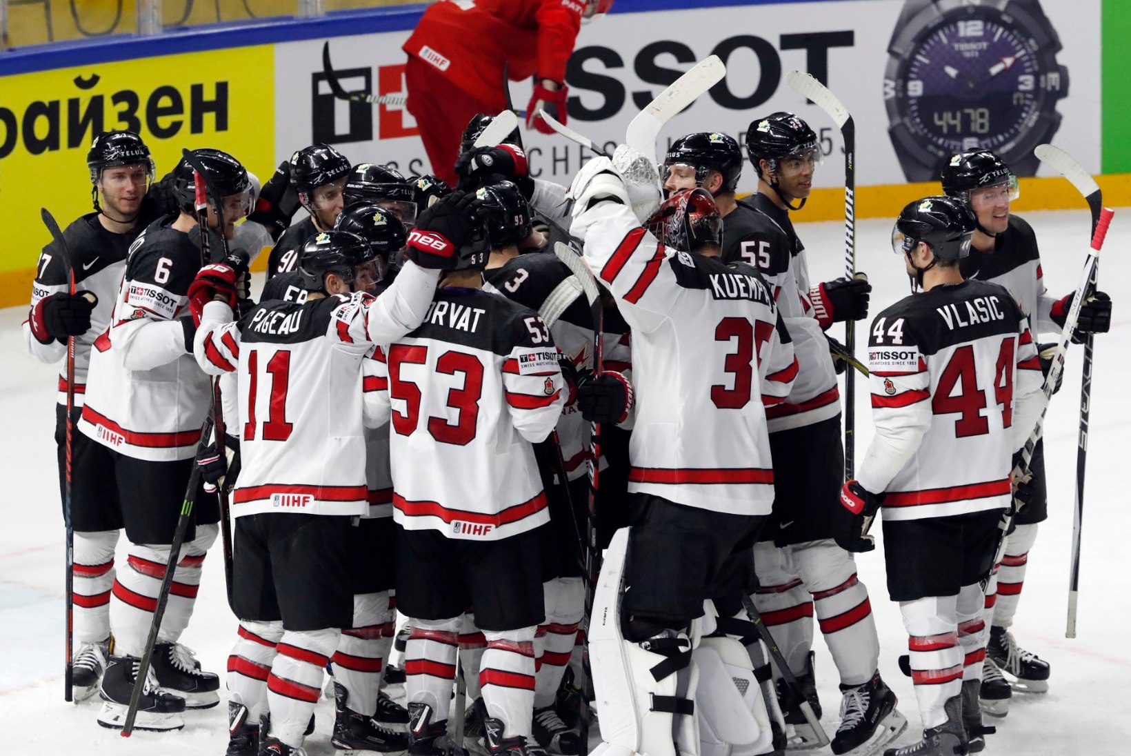 Kanada ja USA jõudsid esimestena jäähoki MMi poolfinaali