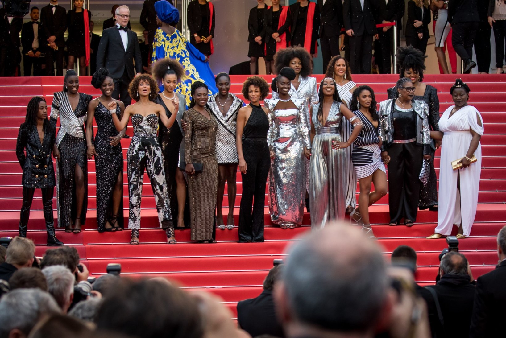 FOTOD | Mustanahalised näitlejannad protestisid Cannes'is rassismi vastu