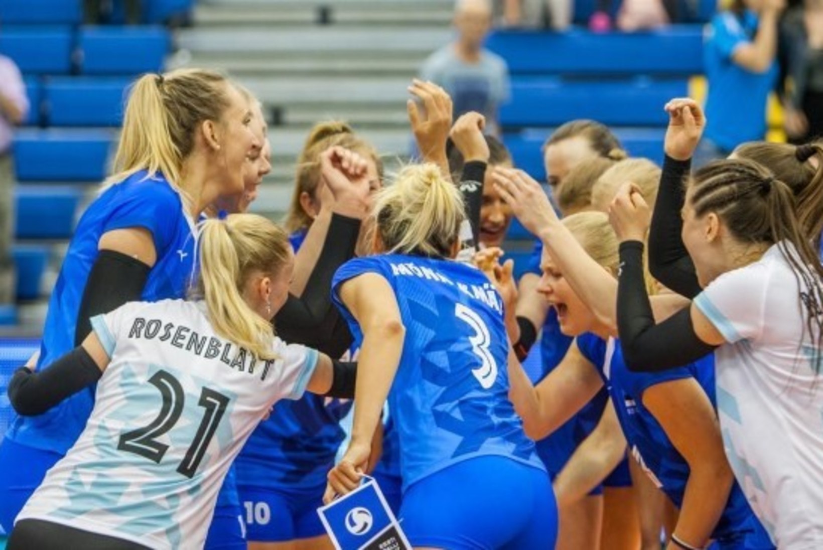 Eesti võrkpallinaiskond mängis Rootsi vastu maha seitse matšpalli ja ka võidu