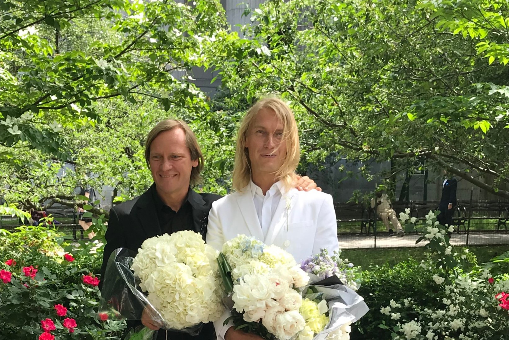 FOTOD JA VIDEO | Mart Haber ja Taivo Piller abiellusid New Yorgis