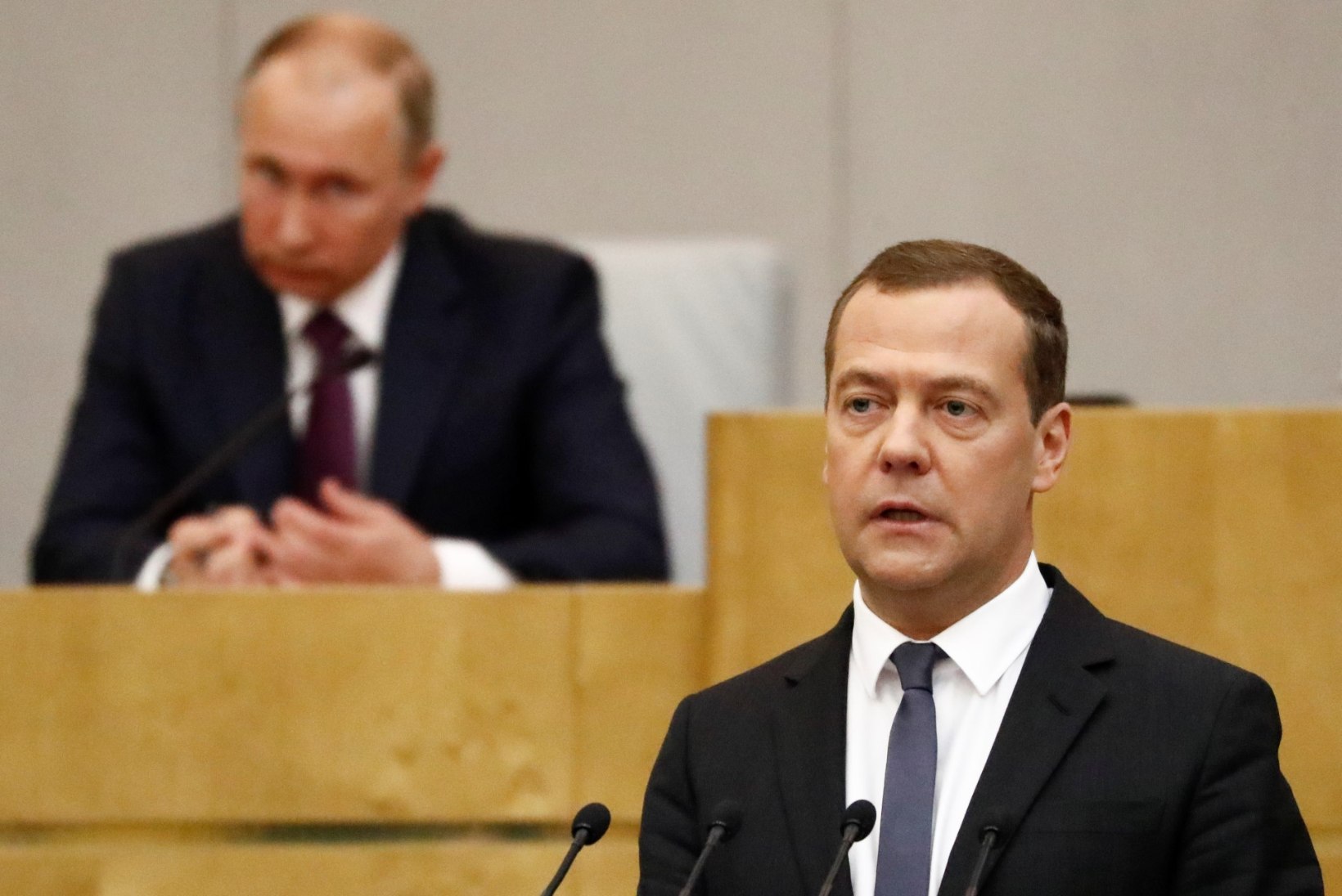 MUUTUSTETA: Dmitri Medvedev kinnitati Venemaa peaministriks