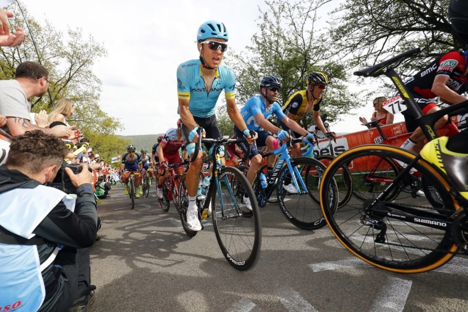 Giro d'Italia: Kangert lõpetas Astana meestest teisena ja jätkab kõrgel kohal
