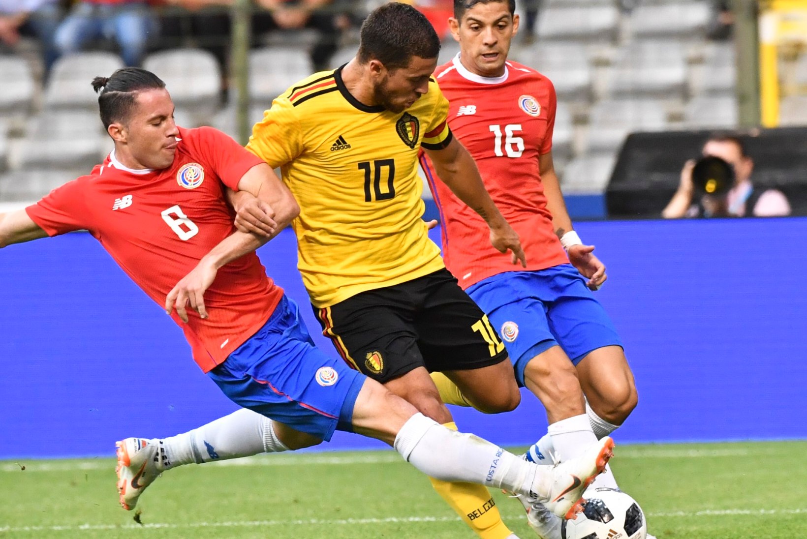 VIDEO | Belgia alistas kaotusseisust Costa Rica, Hazard sai vigastada