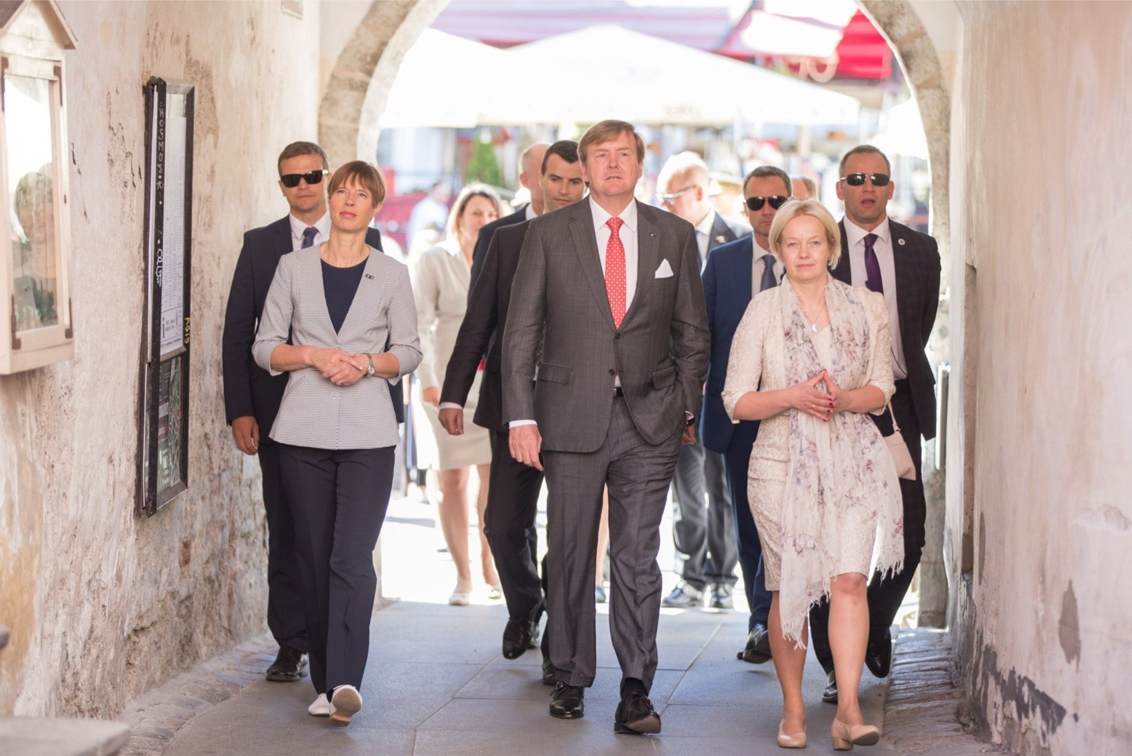 GALERII | Kaljulaid jalutas Madalmaade kuningaga Tallinna vanalinnas