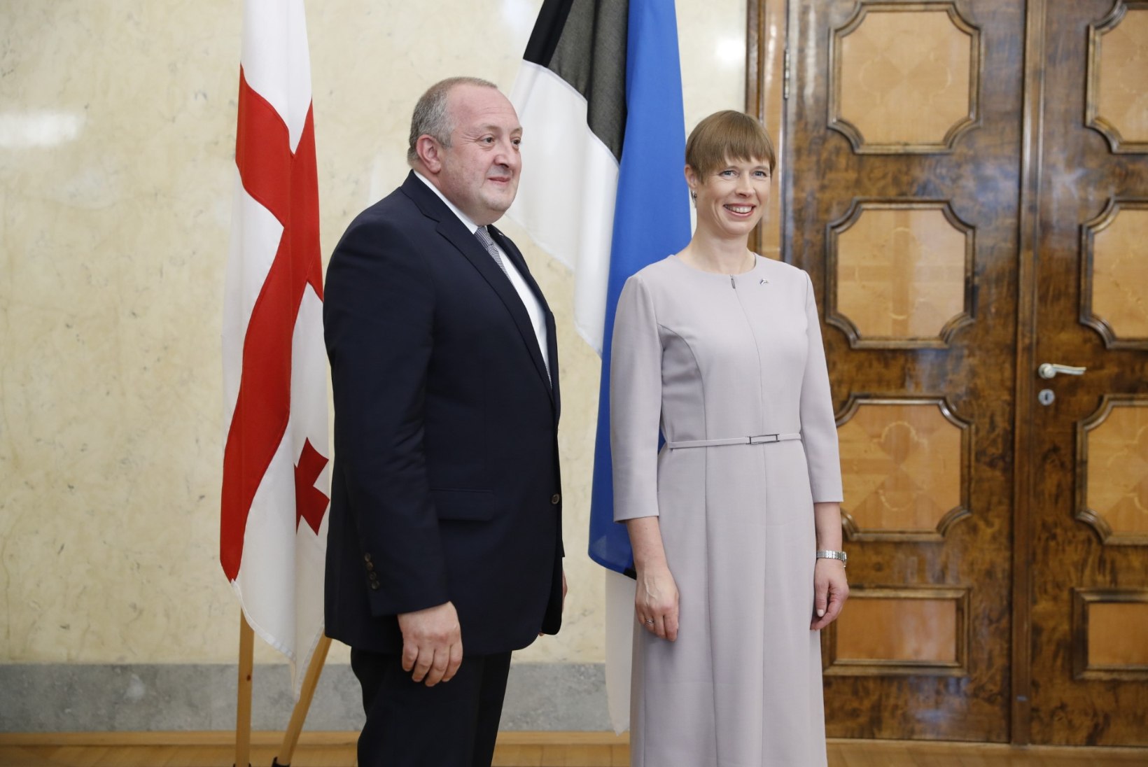 GALERII | President Kaljulaid kohtus Gruusia presidendi Giorgi Margvelašviliga