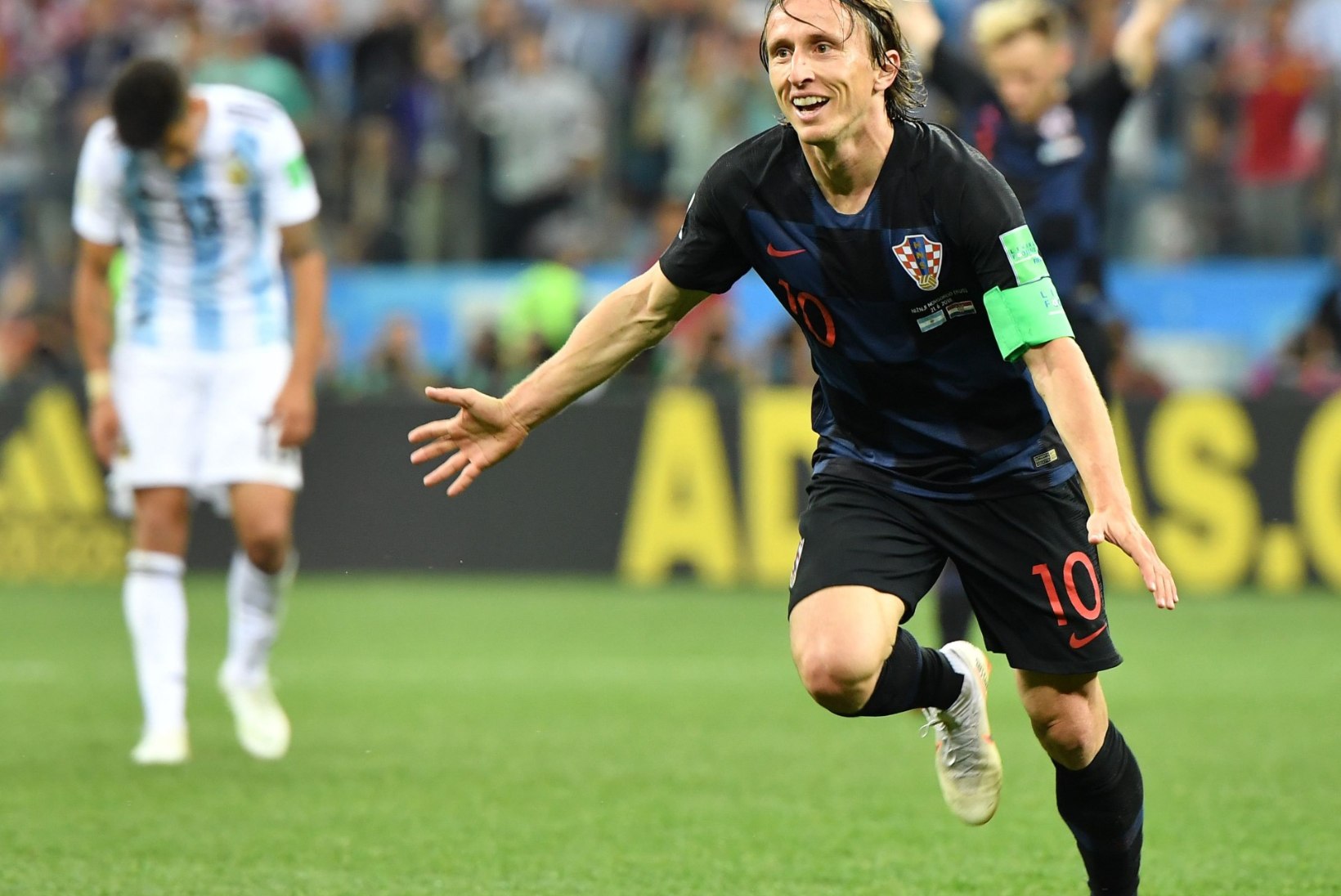 Horvaatia kapten Luka Modric: meie mäng oli ideaalne