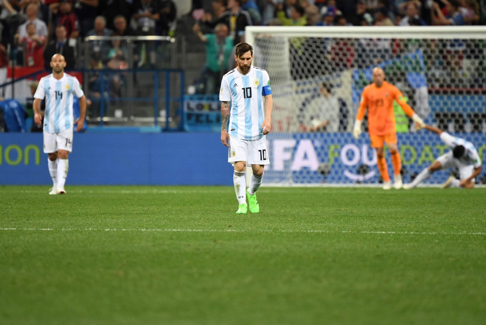 NII SEE JUHTUS I Jalgpalli MM: Messi ja Argentiina pääsesidki katastroofist!