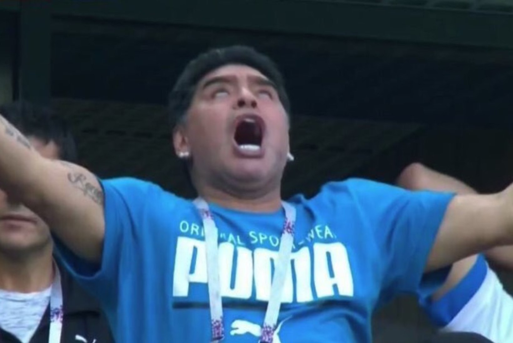 FOTOD | Peterburi arstid kirjeldasid mängu ajal Maradona juurde tehtud visiiti