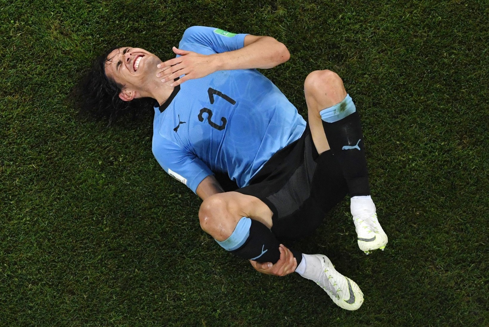 Uruguay saatis Ronaldo koju, aga kaotas Cavani 