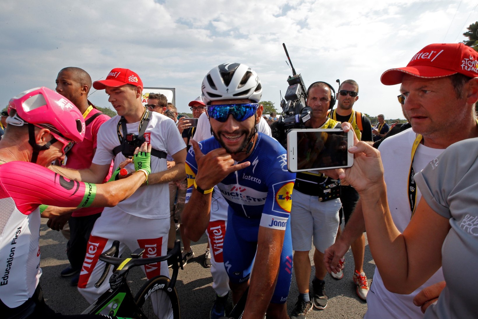 Kolumbia sprindiäss Tour de France'il juba teise etapi, Taaramäe tuli Kangertile lähemale